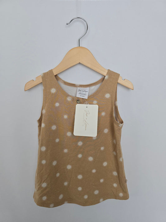 NEW Jax & Lennon Speckled Suns Relaxed Tank • 18-24 months