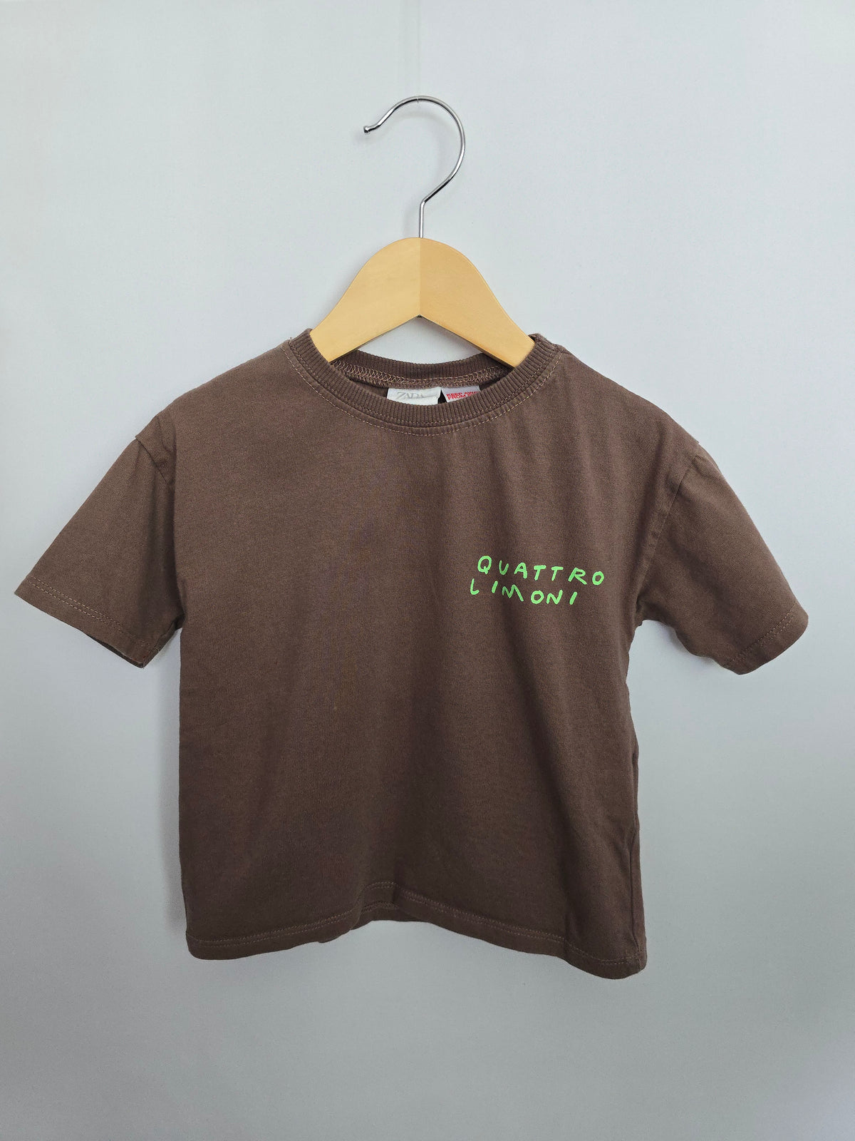 PLAY Zara Brown Quattro Limoni Tee • 3 years