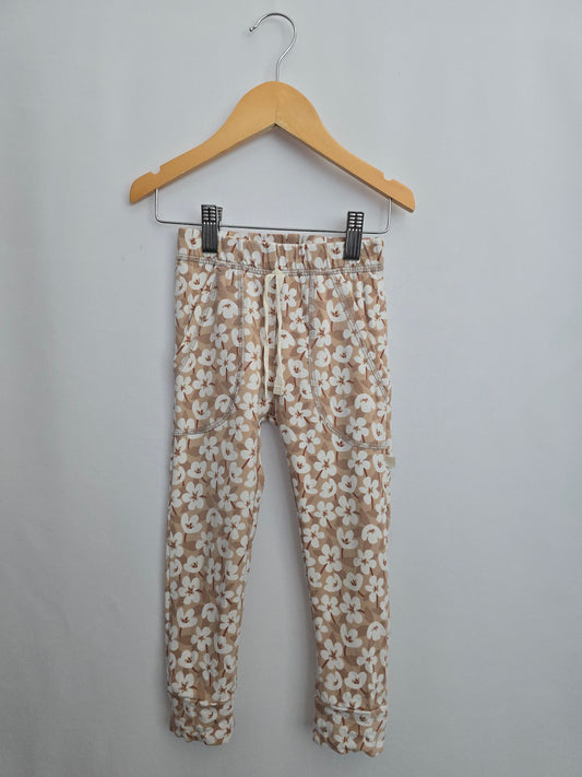 Jax & Lennon Jasper Bloom Terry Lounge Pants • 2-3 years