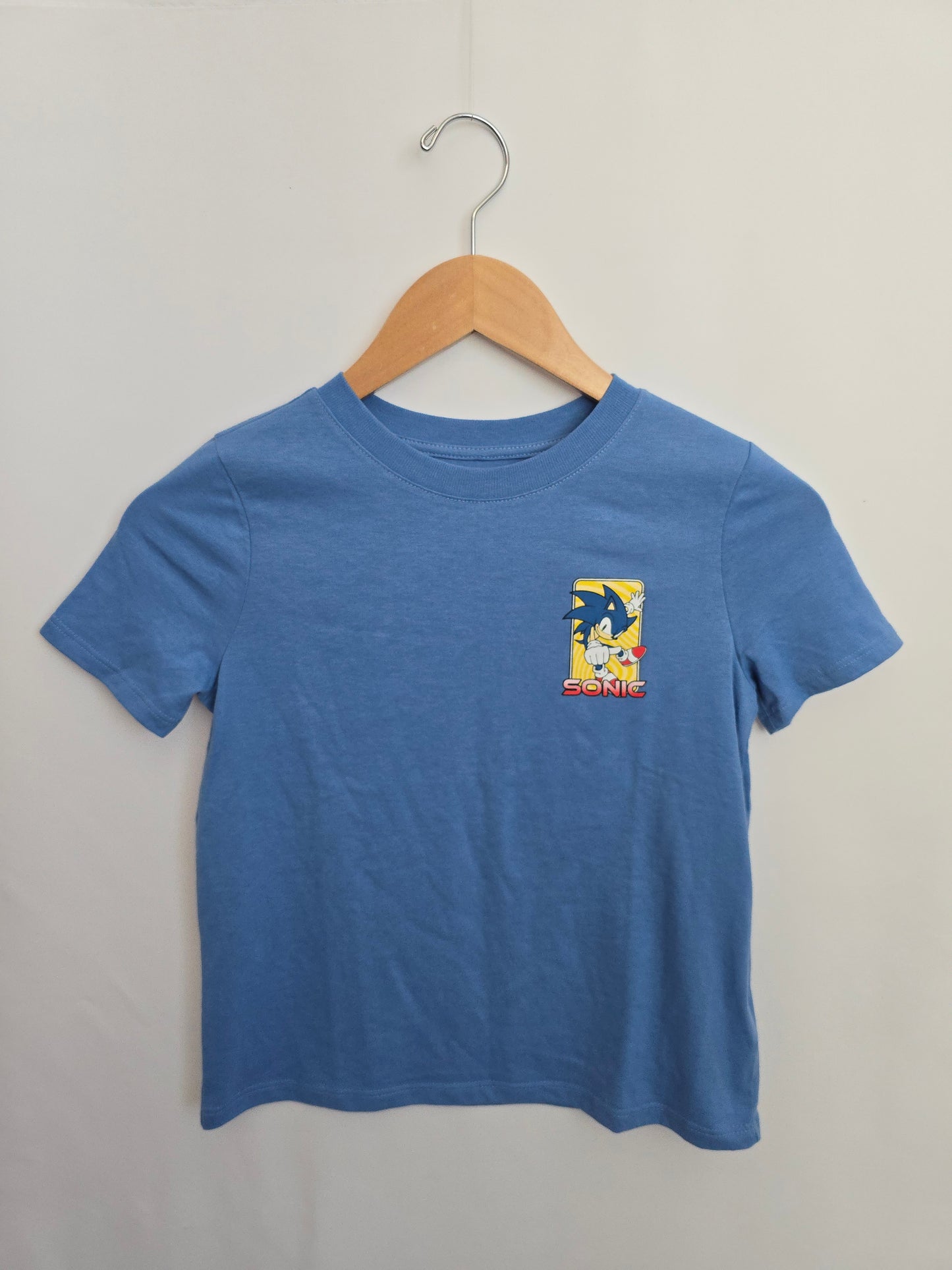 Sonic The Hedgehog Blue Tee • 6-7 years