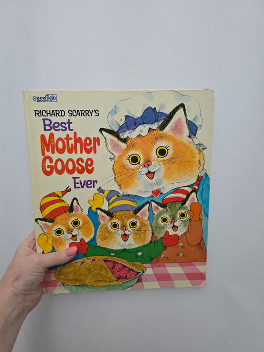 Richard Scarry's Best Mother Goose Ever • Hardcover Book