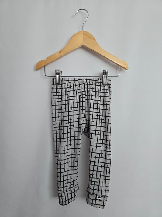 Little & Lively Crosshatch Leggings • 12-18 months