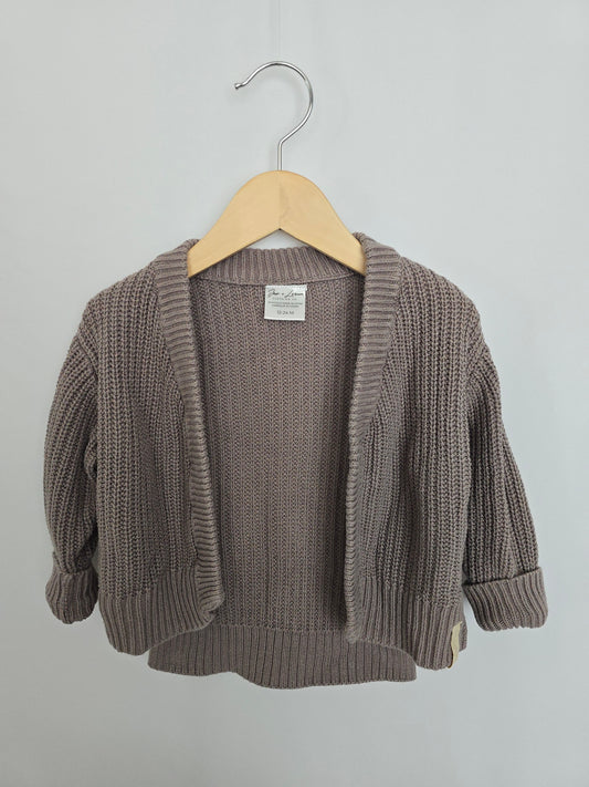 Jax & Lennon Portobello Knit Cardigan • 12-24 months