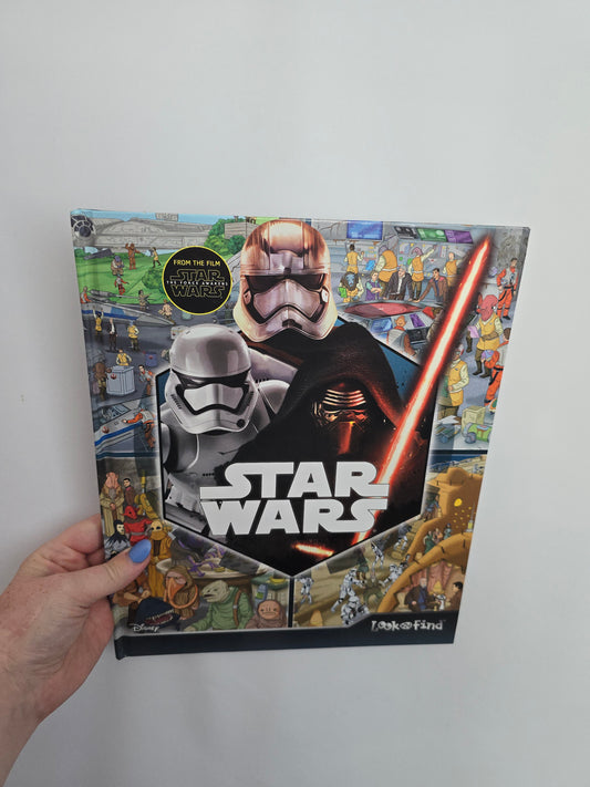 Look & Find Large Starwars • Hardcover Book