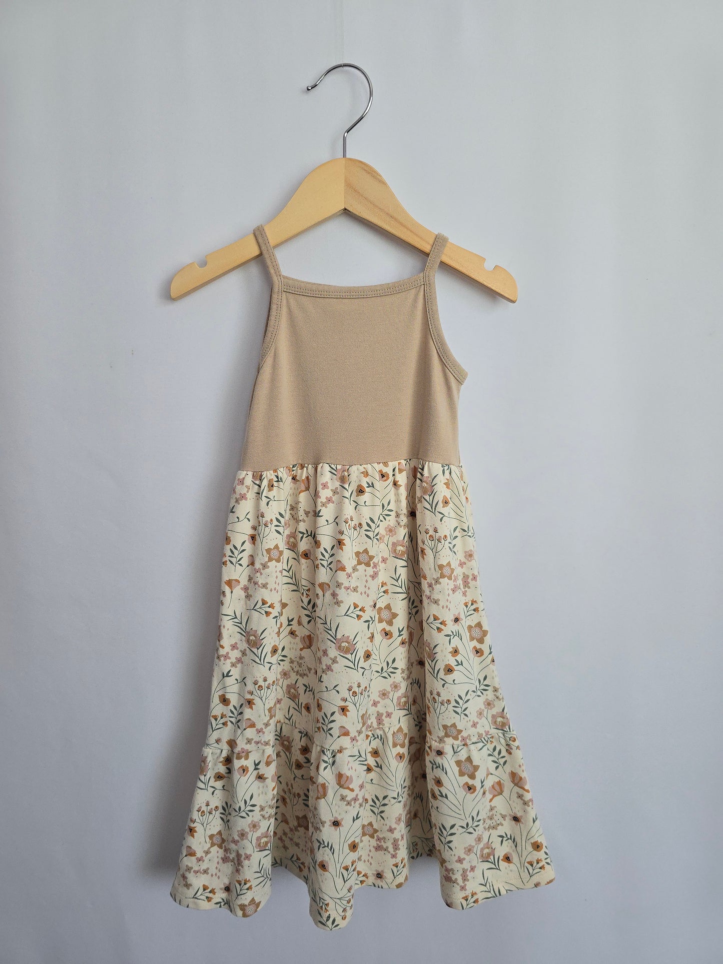Jax & Lennon Spring Floral Midi Dress • 12 months -3 years