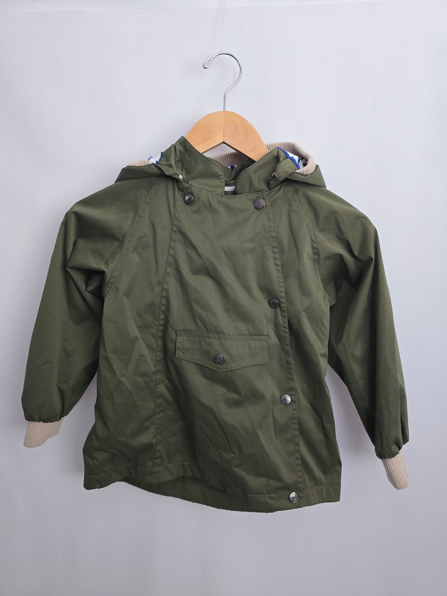 Meanbear Olive Jacket • 5-6 years